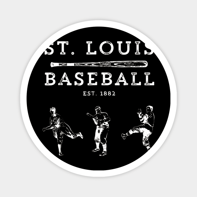 Classic Missouri Baseball Fan Magnet by Vigo